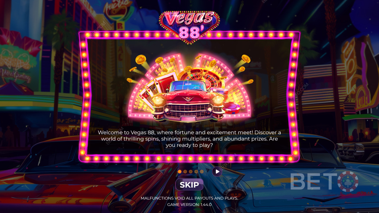 Chủ đề & Thiết kế: Phong cách Neon Vegas