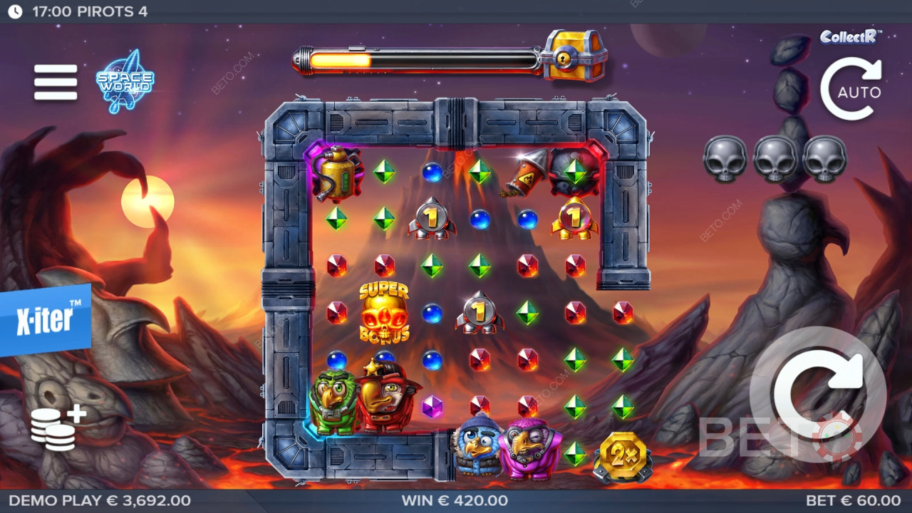 Hướng dẫn cách chơi Pirots 4 của ELK Studios