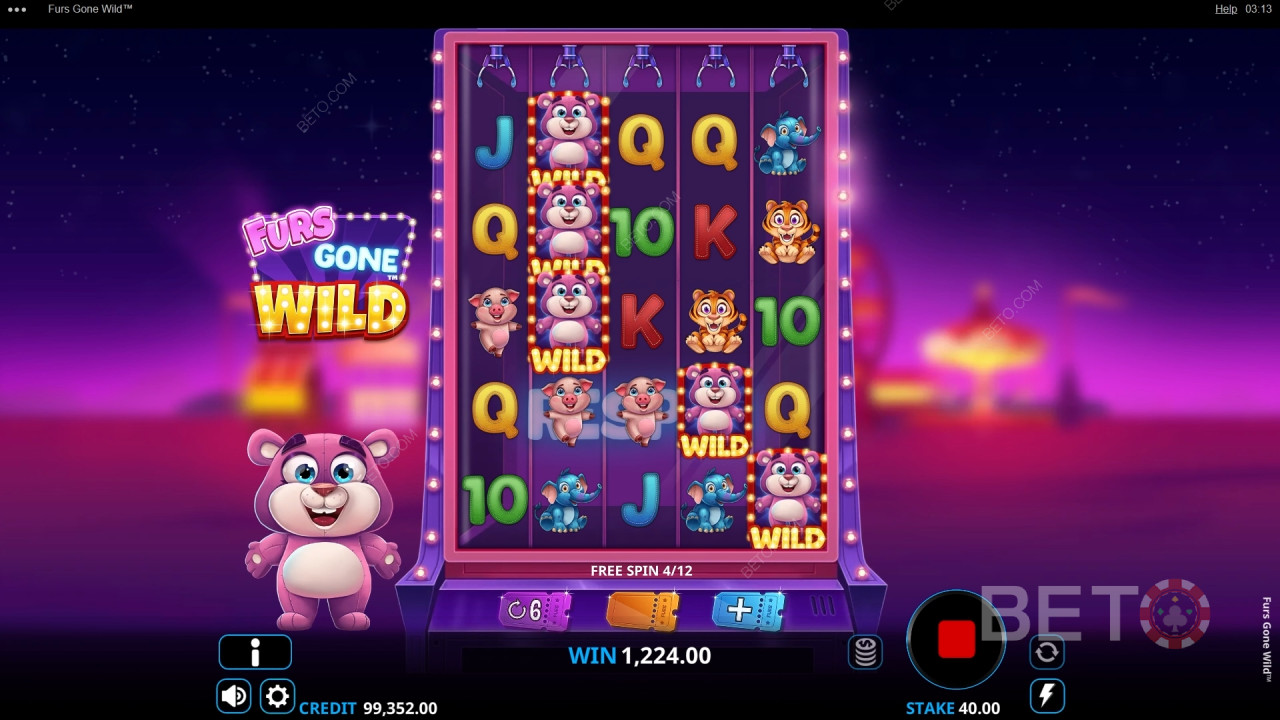Đánh giá trò chơi Furs Gone Wild của BETO Slots