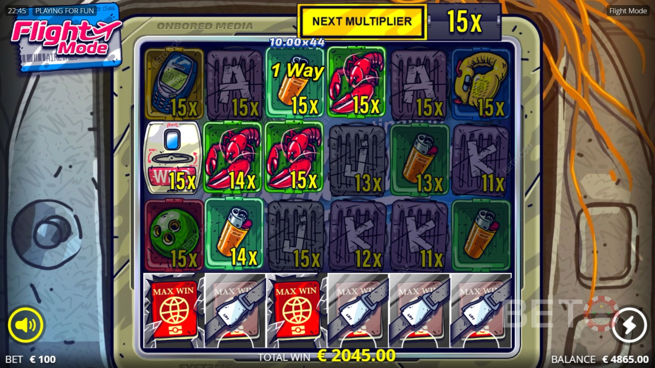 Đánh giá chế độ máy bay của BETO Slots
