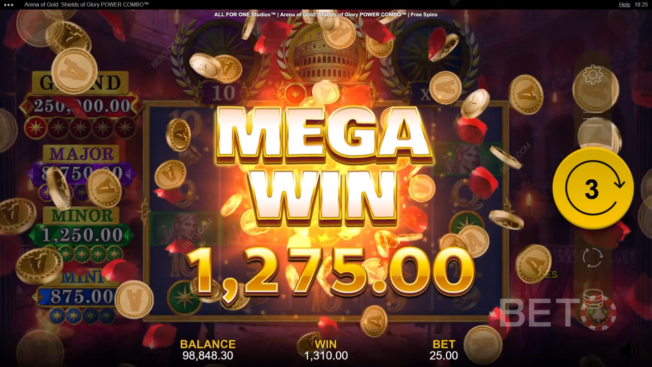 Liệu Arena of Gold: Shields of Glory Power Combo có phải là một trò chơi hay?