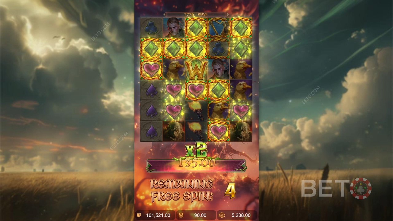 Đánh giá trò chơi Jack the Giant Hunter của BETO Slots