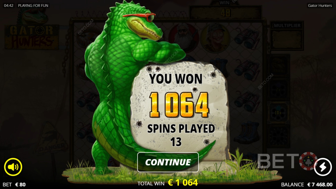Đánh giá trò chơi Gator Hunters của BETO Slots