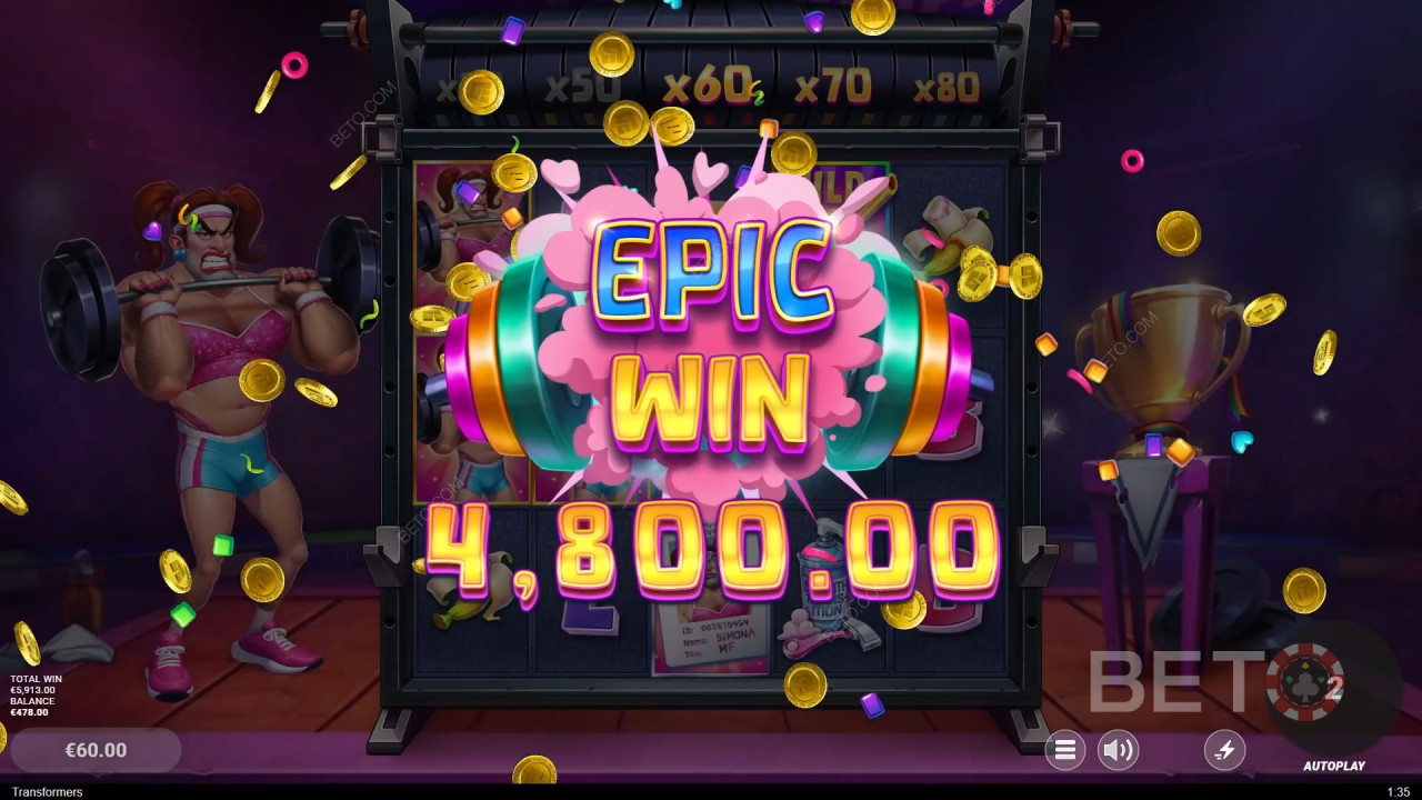 Đánh giá trò chơi Transformers của BETO Slots