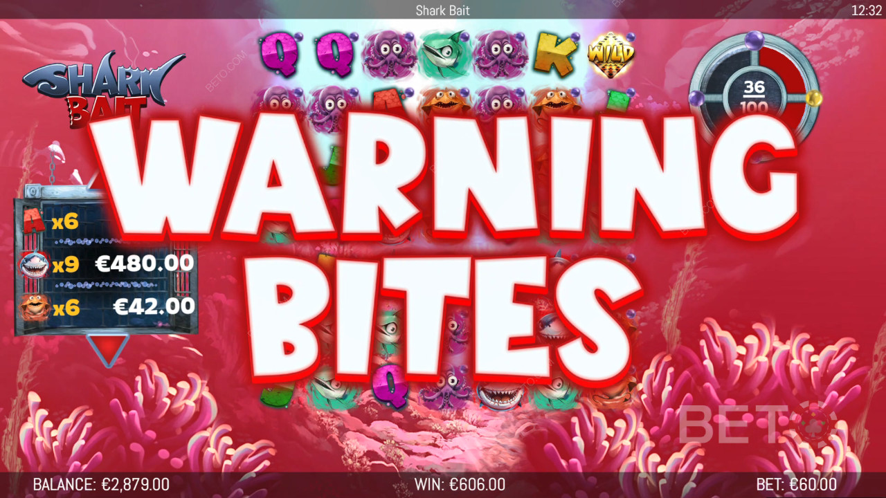 Hướng dẫn cách chơi trò chơi Shark Bait của HungryBear