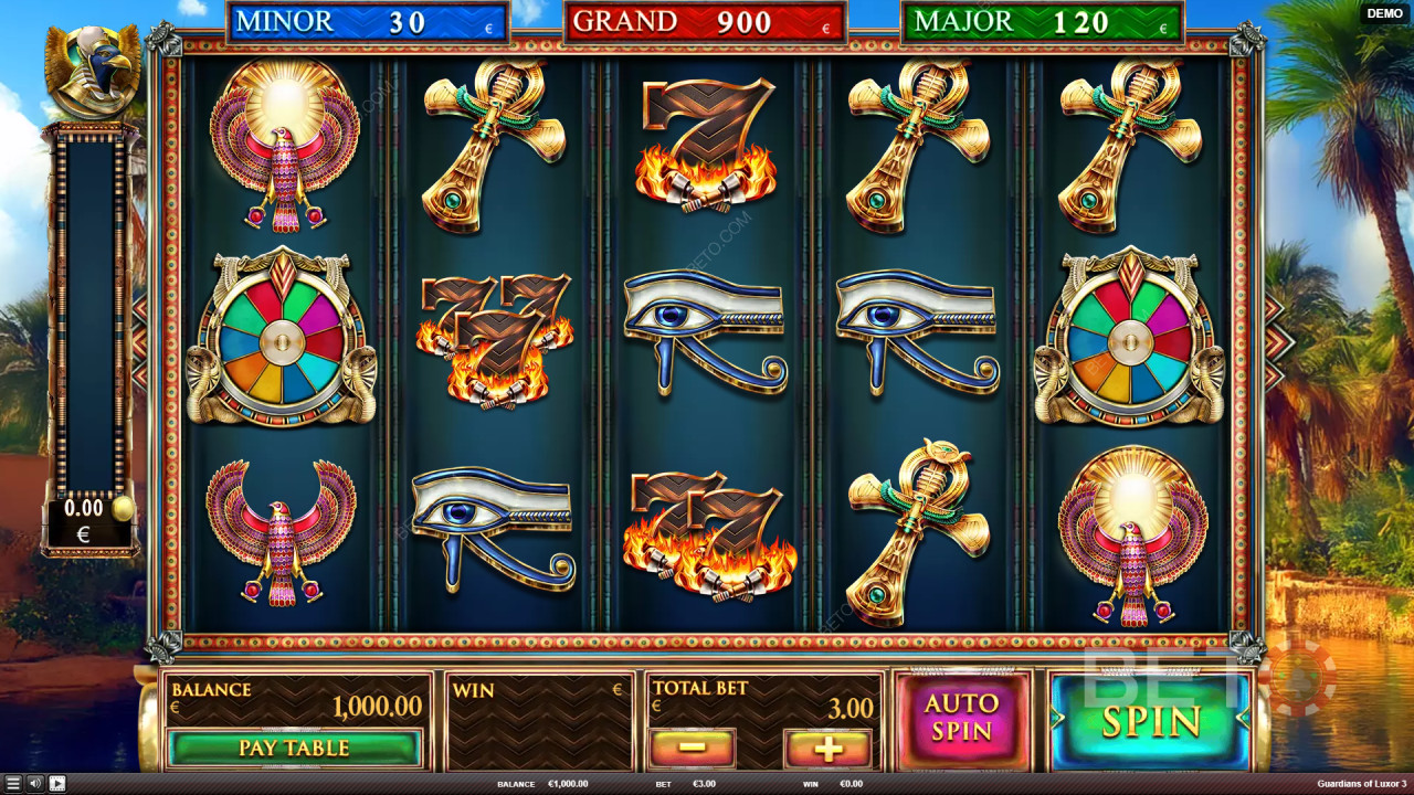 Hướng dẫn chơi Guardians of Luxor 3 của Red Rake Gaming