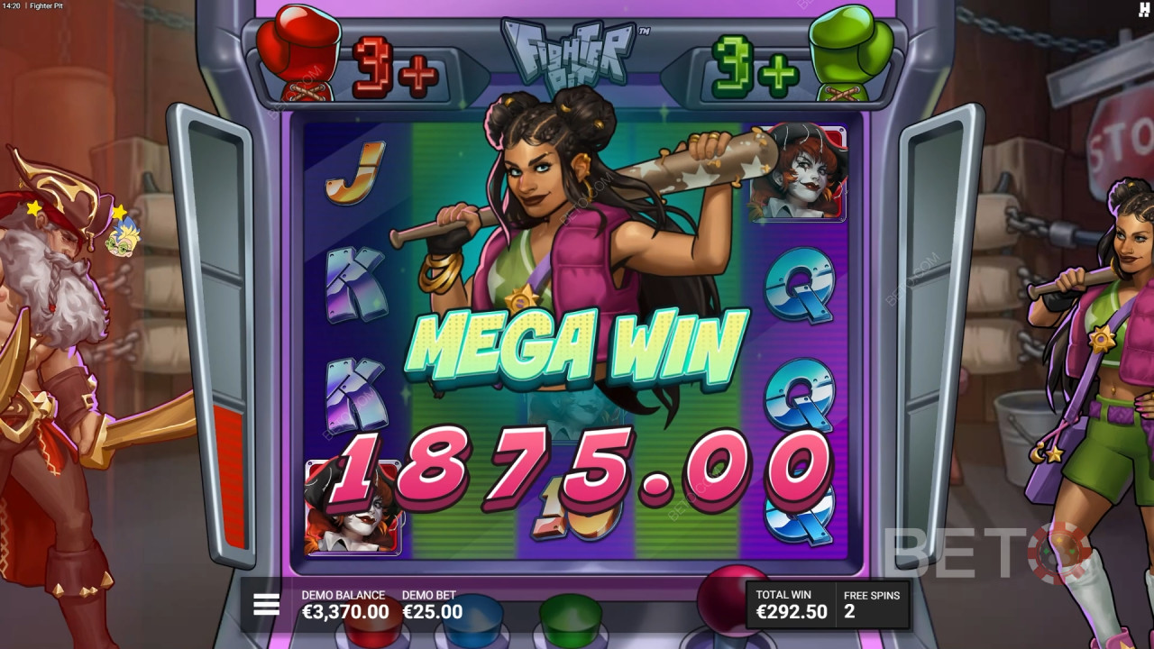 Đánh giá Fighter Pit của BETO Slots