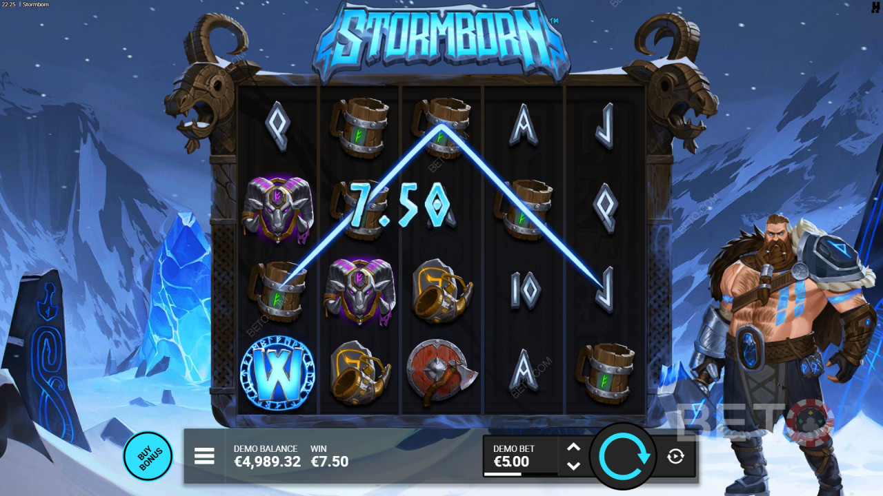 Hướng dẫn chơi Stormborn của Hacksaw Gaming