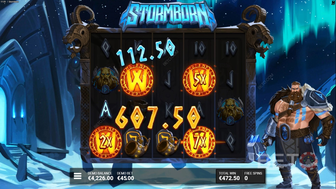 Đánh giá Stormborn của BETO Slots