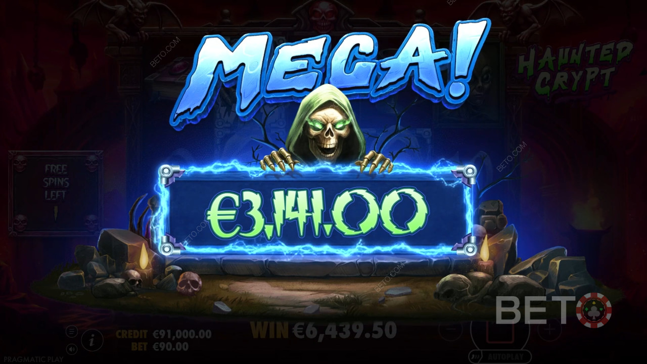 Đánh giá trò chơi Haunted Crypt của BETO Slots