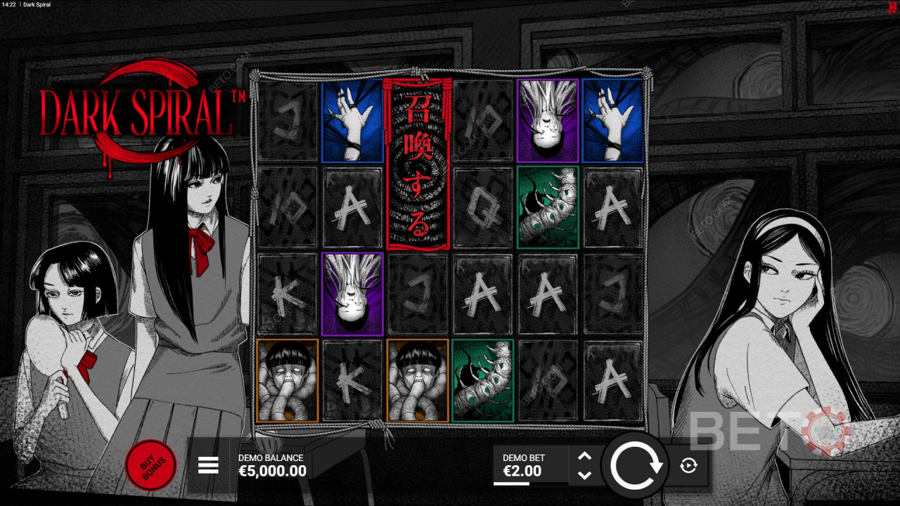 Đánh giá trò chơi Dark Spiral của BETO Slots