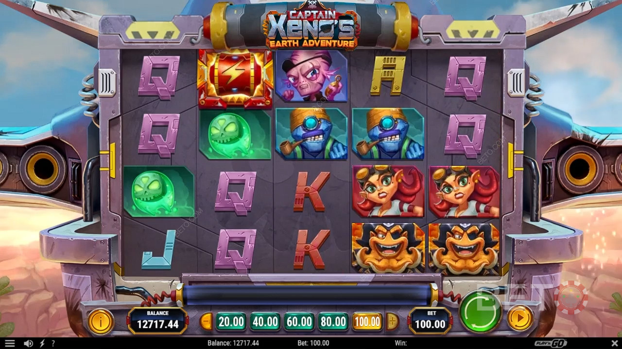 Đánh giá Captain Xenos Earth Adventure của BETO Slots