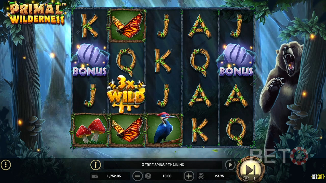 Đánh giá Primal Wilderness của BETO Slots