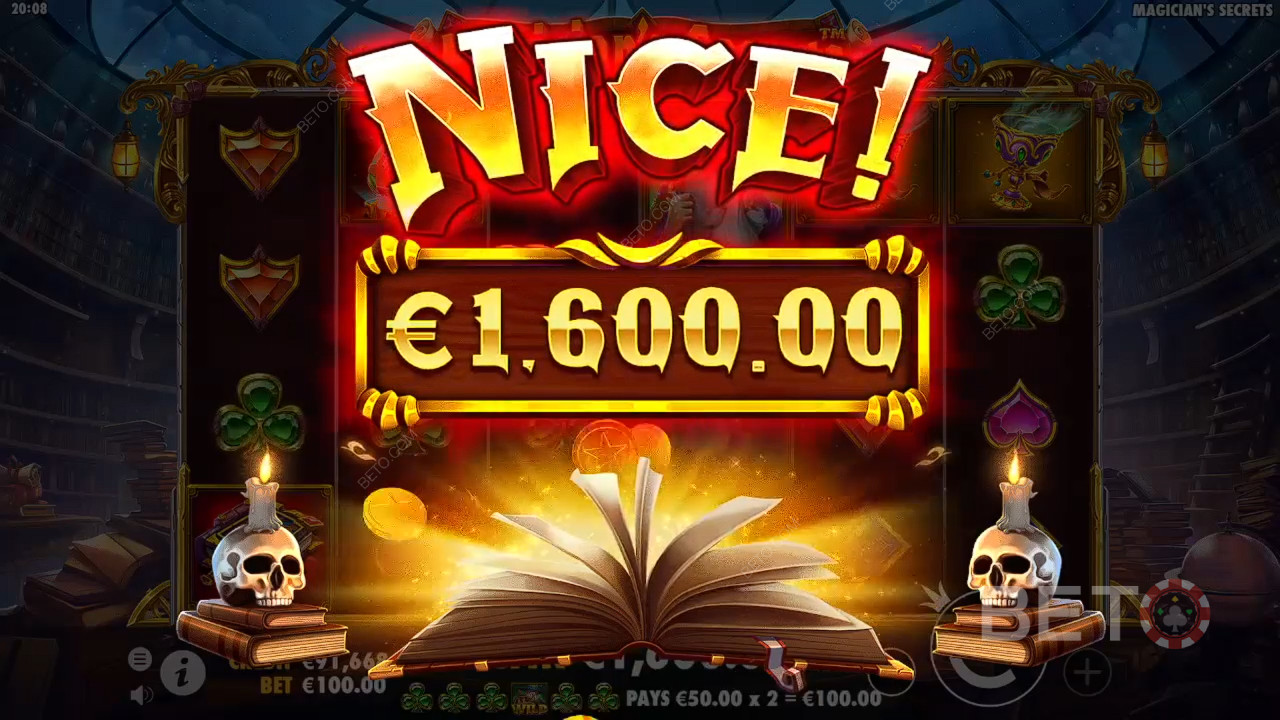 Thắng 5.000 lần tiền cược của bạn trong trò chơi đánh bạc trực tuyến Magician