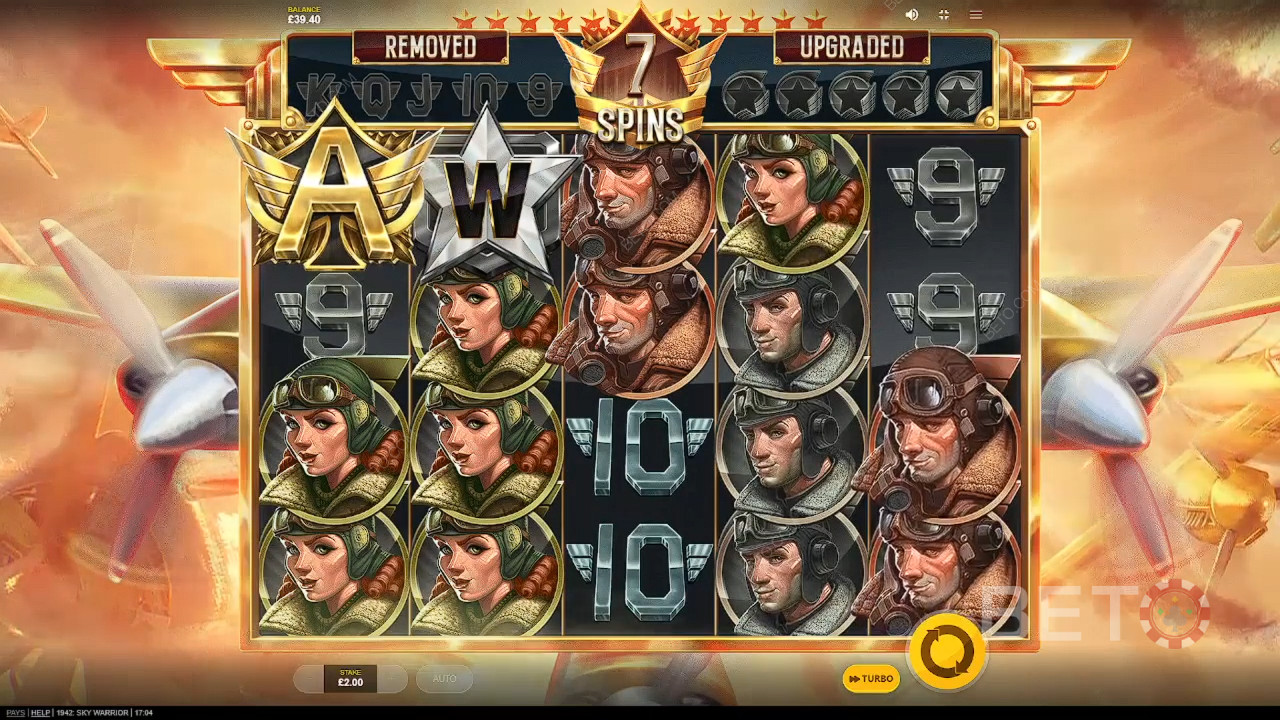 Đánh giá 1942 Sky Warrior của BETO Slots