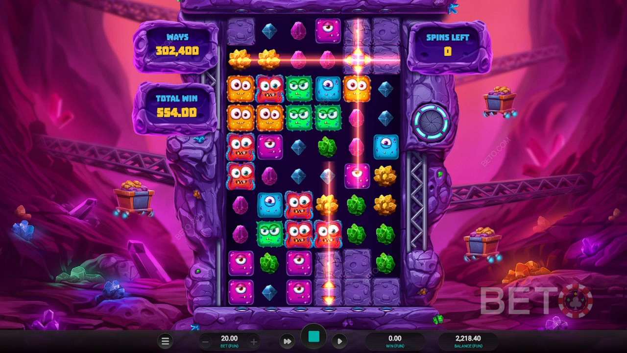 Đánh giá Space Miners của BETO Slots