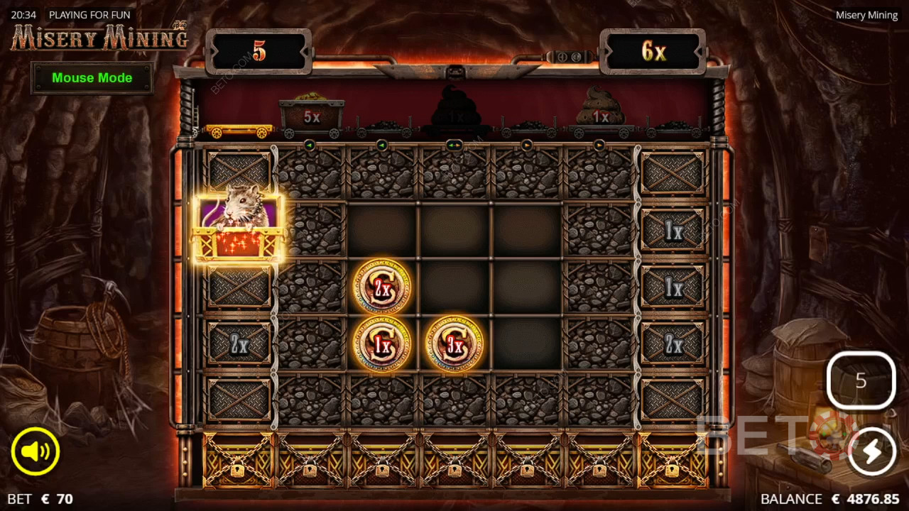 Đánh giá Misery Mining của BETO Slots