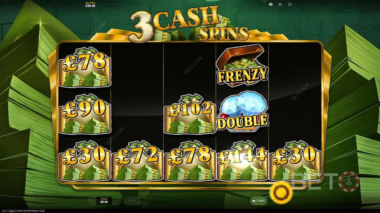 Đánh giá Cash or Nothing của BETO Slots