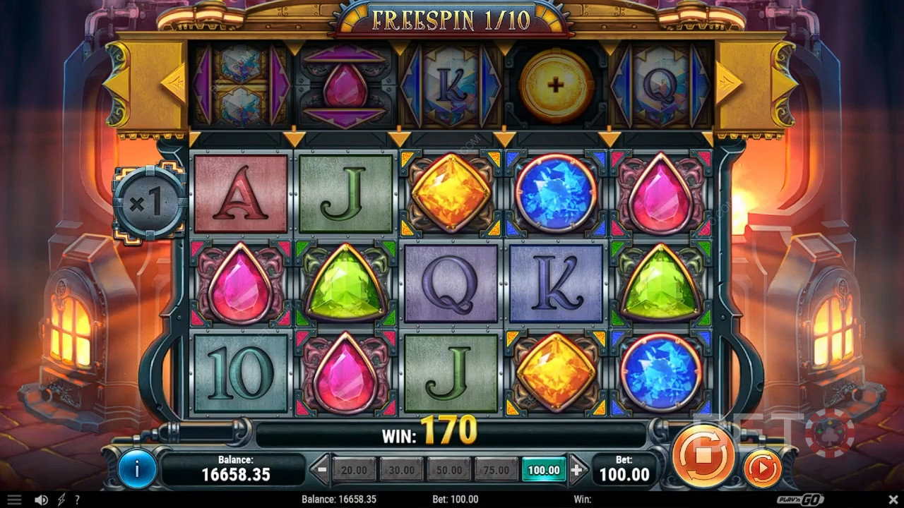 Đánh giá Forge of Gems của BETO Slots
