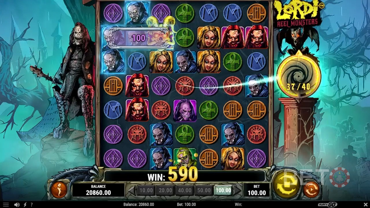 Đánh giá Lordi Reel Monsters của BETO Slots