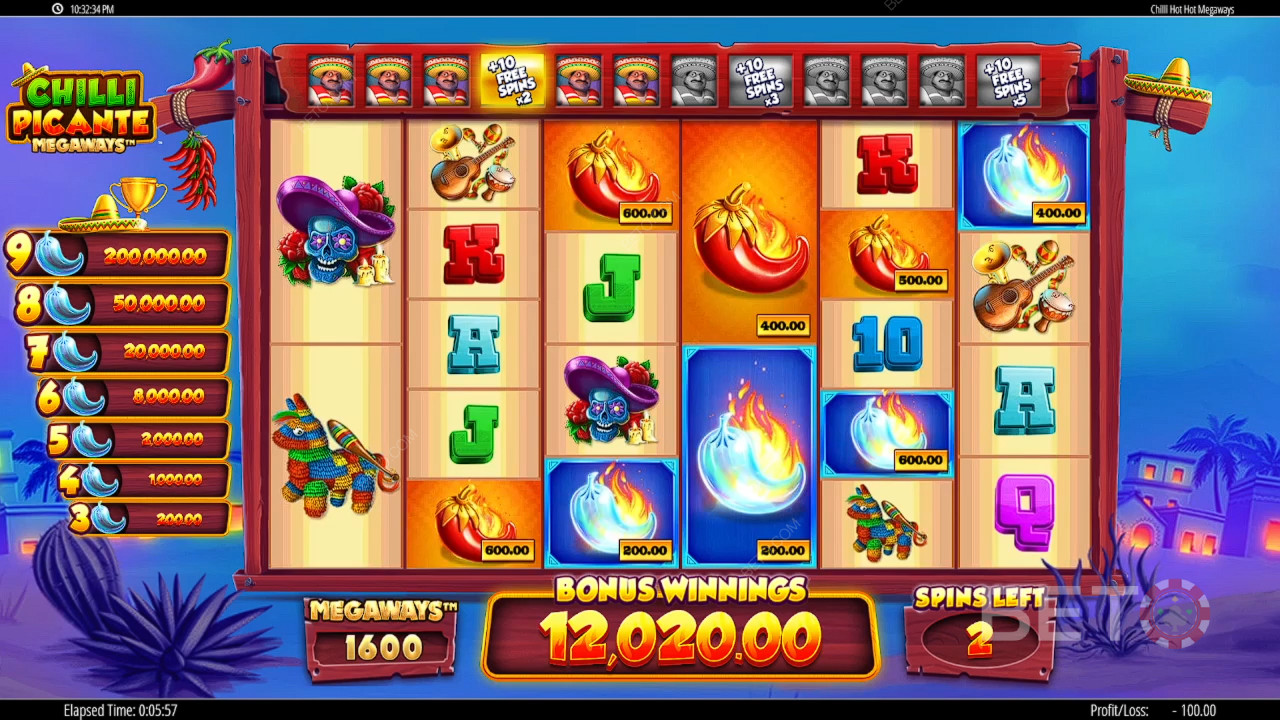 Đánh giá Chilli Picante Megaways của BETO Slots