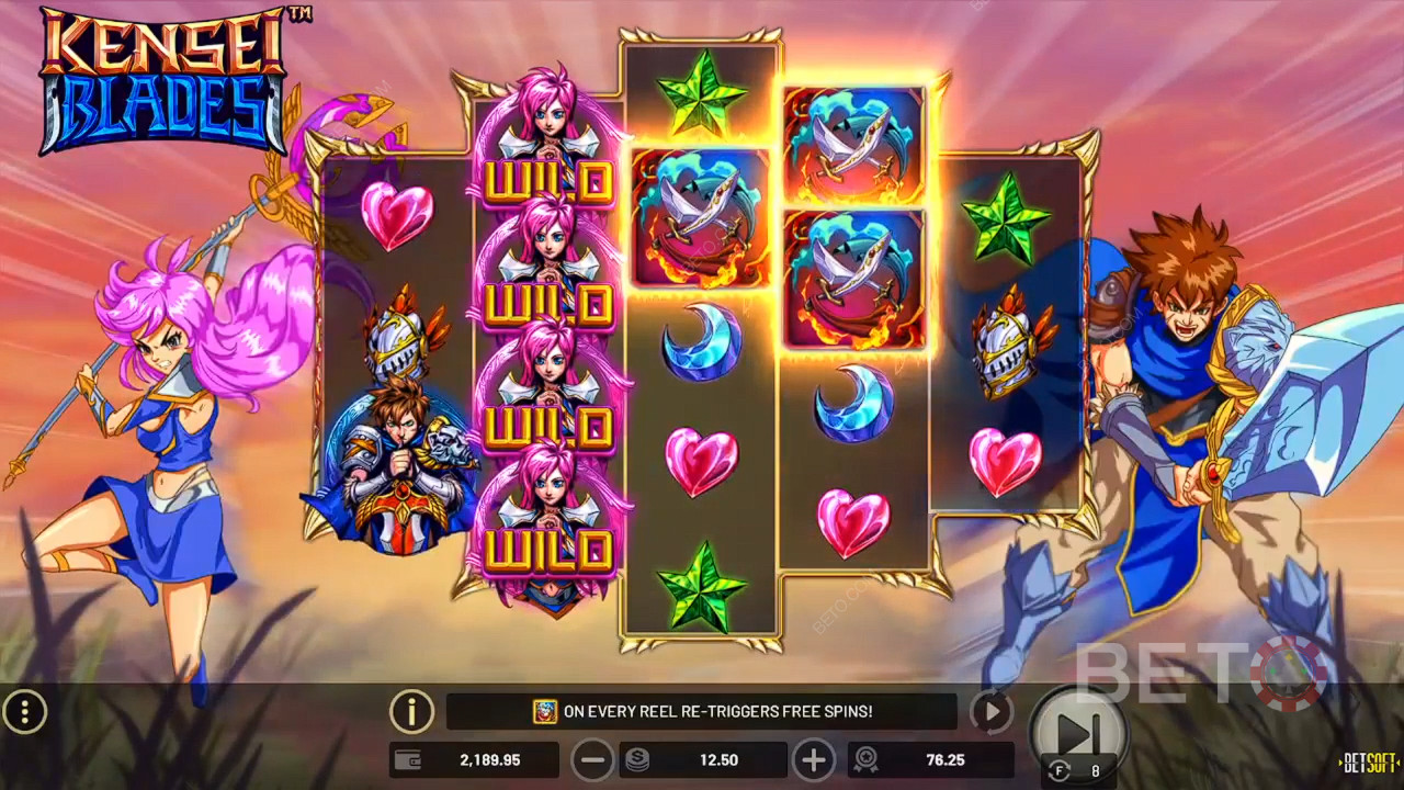 Đánh giá Kensei Blades của BETO Slots