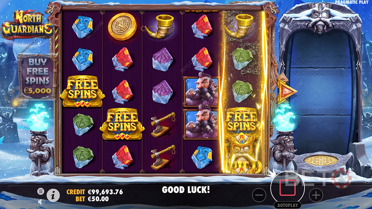 Đánh giá của North Guardians bởi BETO Slots