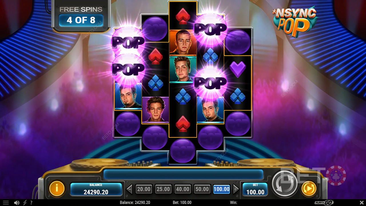 Đánh giá NSYNC Pop của BETO Slots