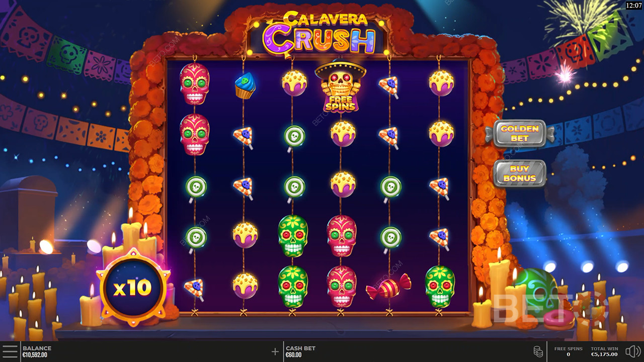 Đánh giá Calavera Crush của BETO Slots