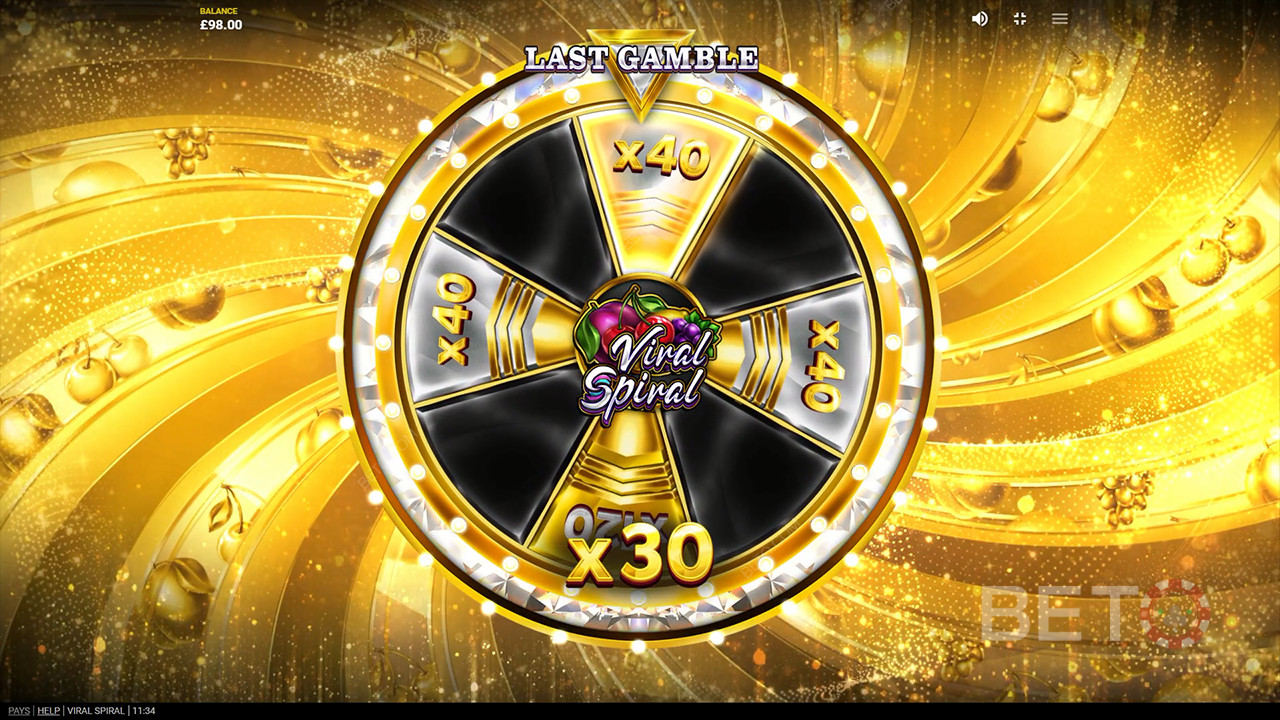 Đánh giá Viral Spiral của BETO Slots