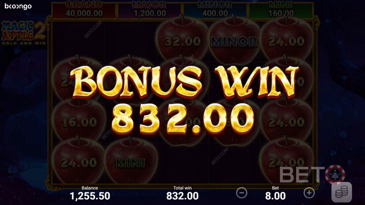 Thắng 5.133 lần tiền cược của bạn trong trò chơi quay số Magic Apple 2!