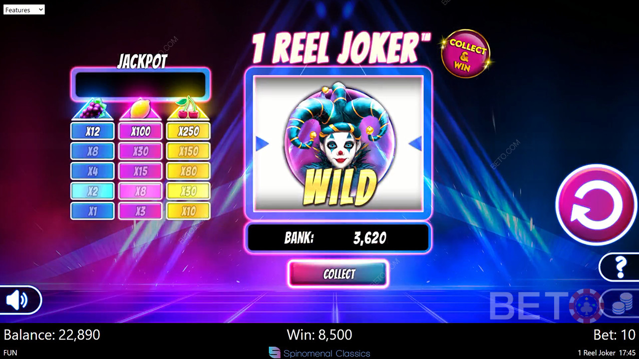 Đánh giá 1 cuộn Joker của BETO Slots