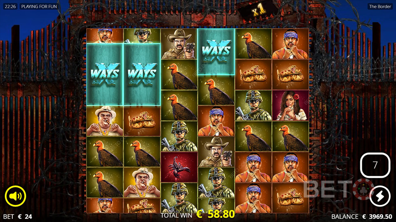 Đánh giá The Border của BETO Slots