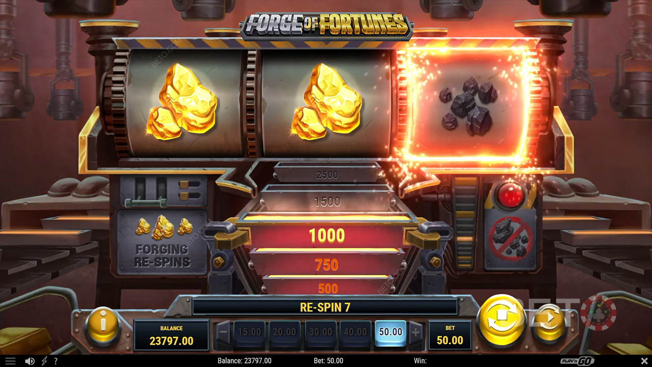 Đánh giá Forge of Fortunes bởi BETO Slots