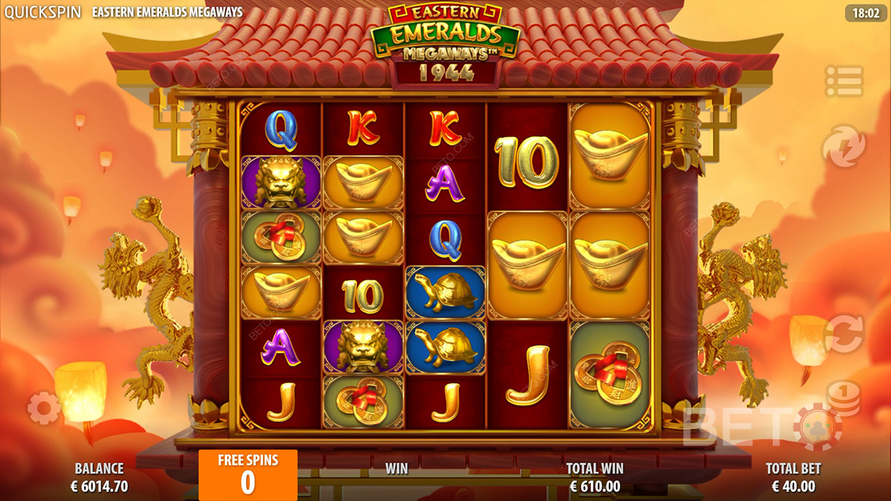 Đánh giá Eastern Emeralds Megaways của BETO Slots