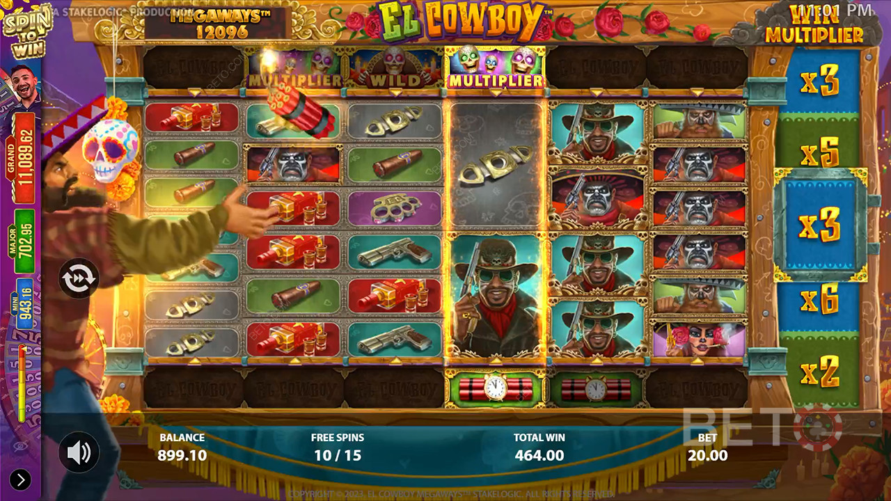 Đánh giá El Cowboy Megaways của BETO Slots