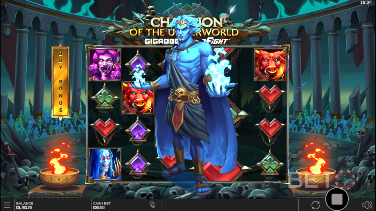 Đánh giá Champion of the Underworld của BETO Slots