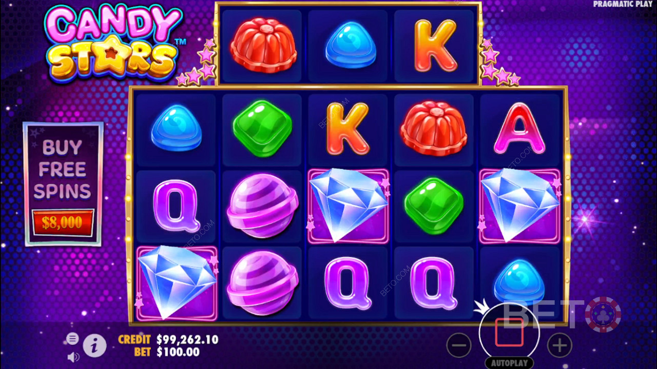 Đánh giá Candy Stars của BETO Slots