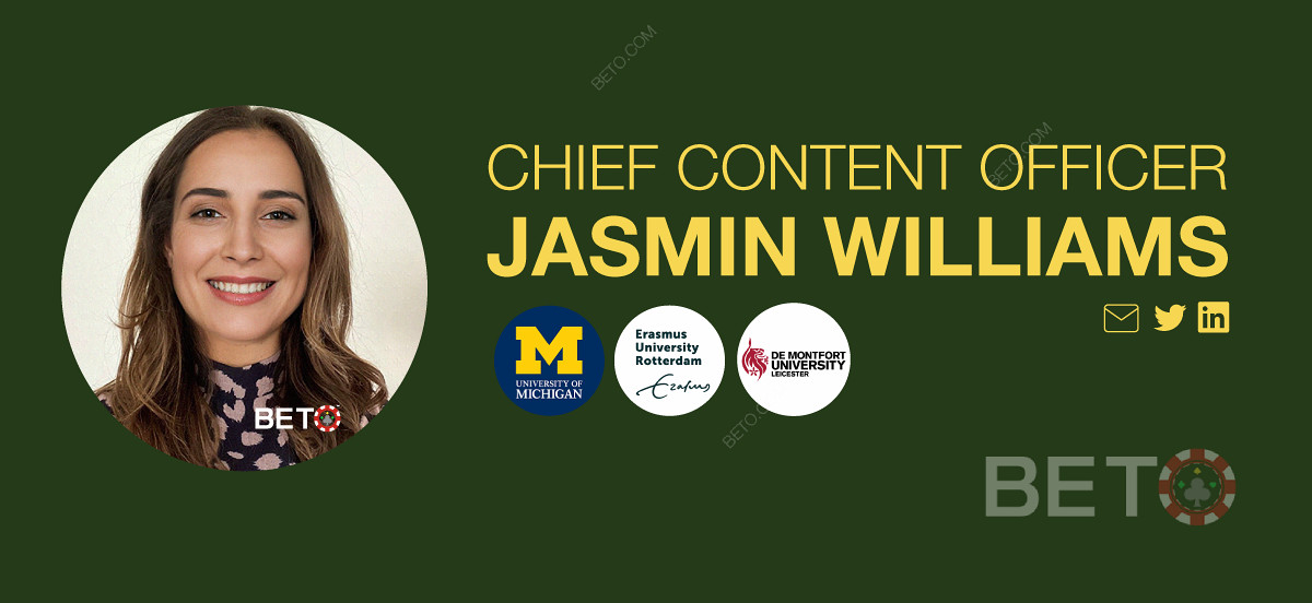 Jasmin Williams - Giám đốc nội dung (Đánh giá & Máy đánh bạc trực tuyến)