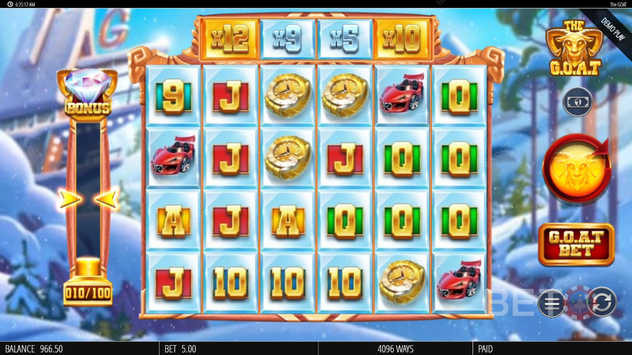 Đánh giá GOAT của BETO Slots