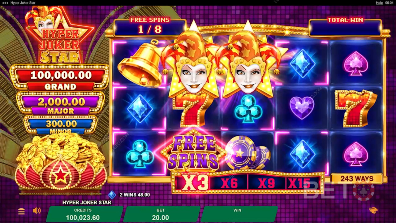 Đánh giá Hyper Joker Star của BETO Slots