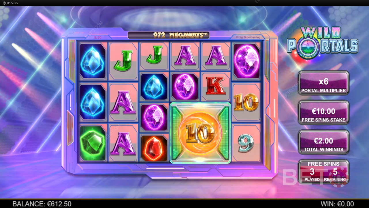 Đánh giá Wild Portals Megaways của BETO Slots