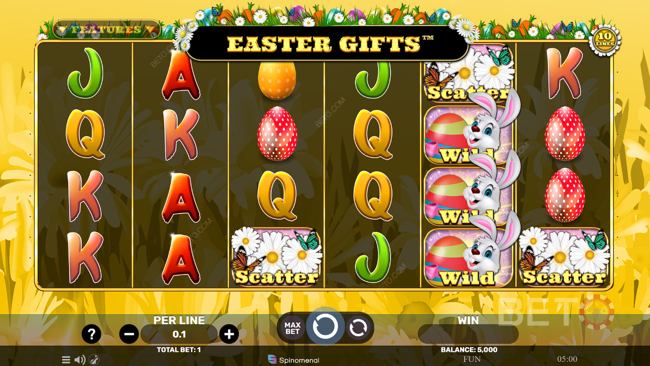 Đánh giá quà tặng Phục sinh của BETO Slots