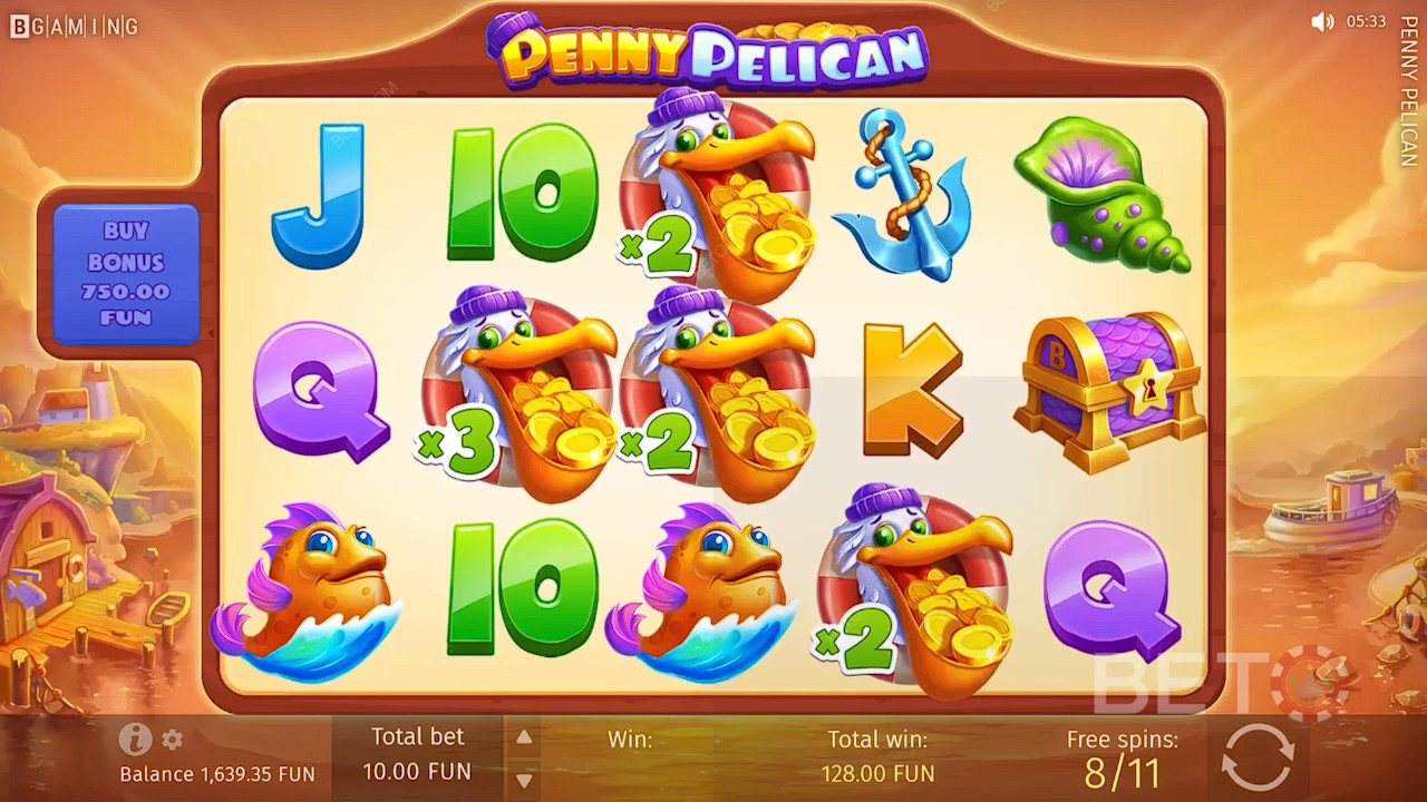 Đánh giá Penny Pelican của BETO Slots