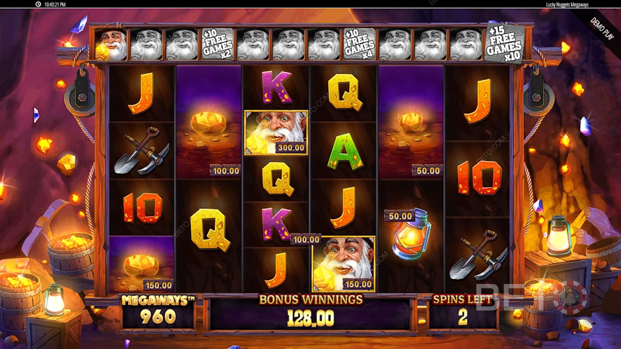 Đánh giá Lucky Nuggets Megaways của BETO Slots