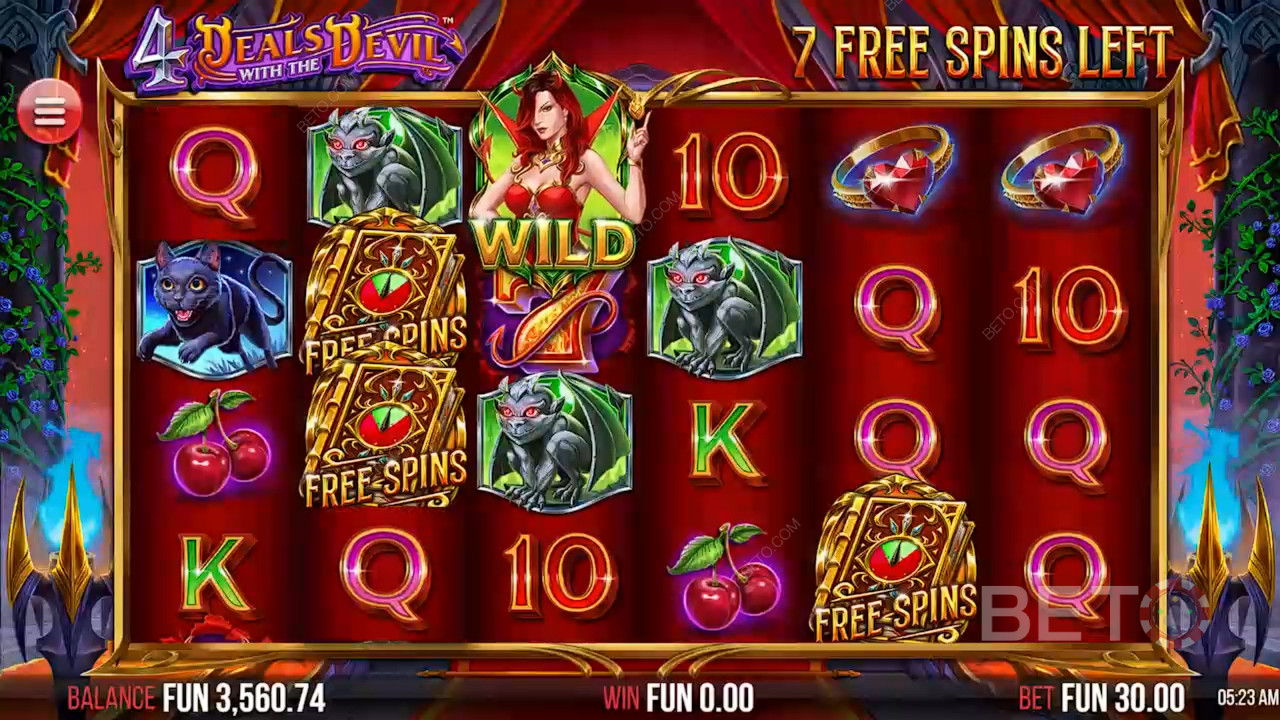 Đánh giá 4 Deals With The Devil của BETO Slots