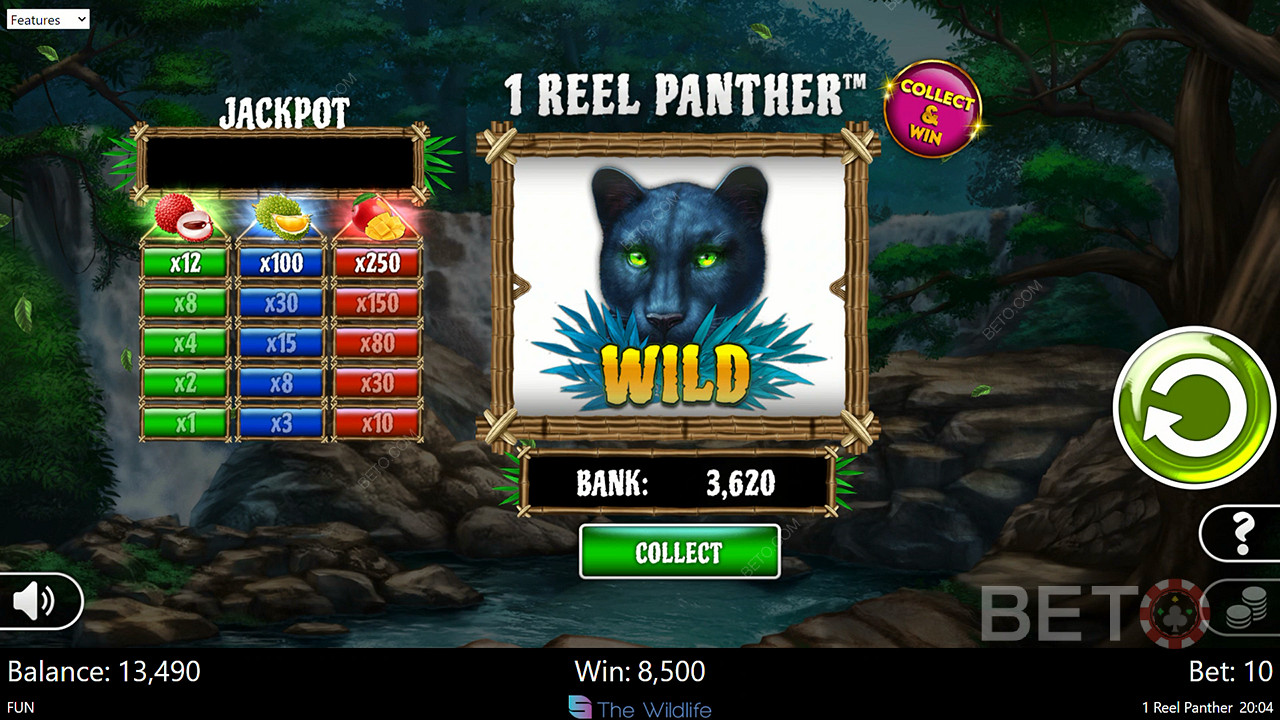 1 Reel Panther Chơi Miễn Phí