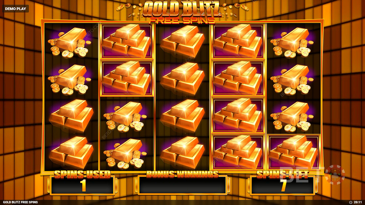 Cách chơi Vòng quay miễn phí Gold Blitz của Blueprint
