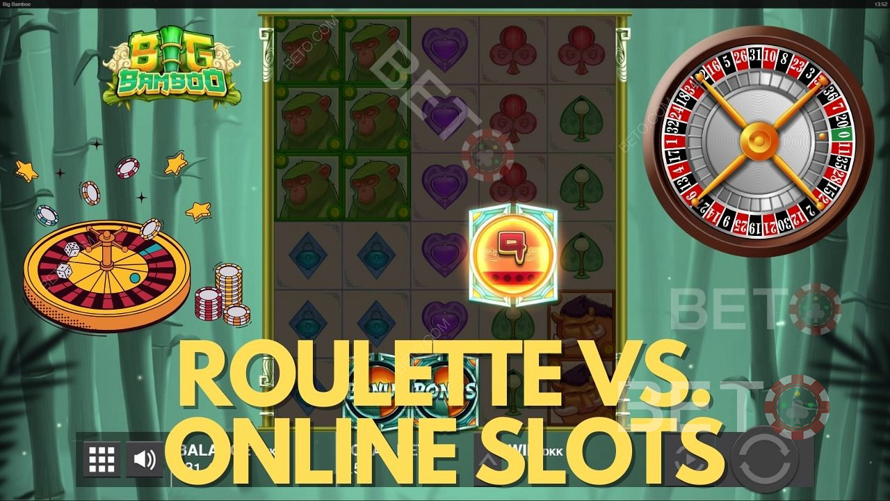 Máy đánh bạc trực tuyến so với Roulette - Hướng dẫn về huyền thoại và sự thật về sòng bạc