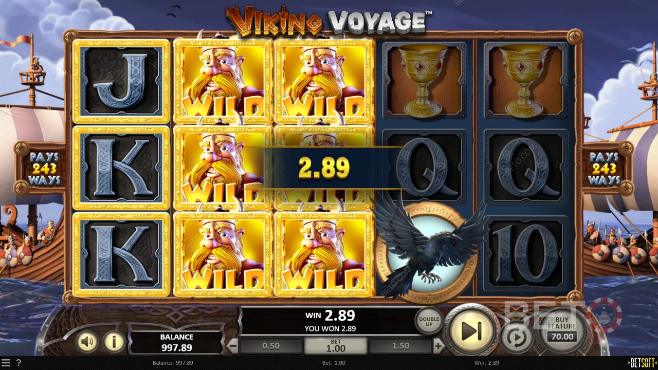 Trò chơi của khe video Viking Voyage